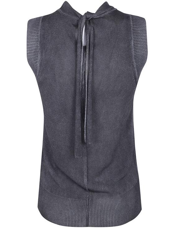 26SS 피에란토뇨가스파리 민소매 티셔츠 1T6733 PU691 BLACK - PIERANTONIOGASPARI