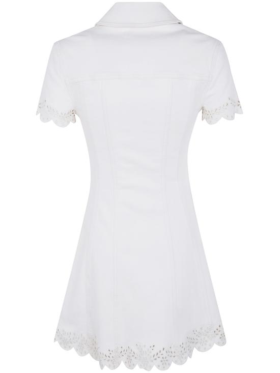 26SS 셀프 포트레이트 숏 원피스 SS26 824S CREAM - SELF PORTRAIT