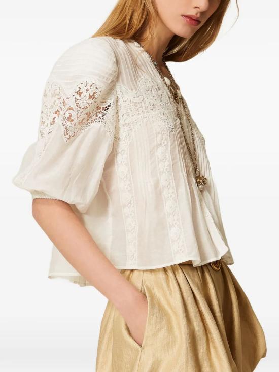 26SS 트윈셋 셔츠 261TT2340 00282 SNOW - TWINSET