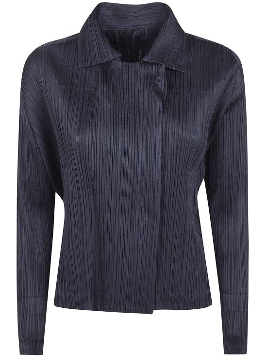 26SS 플리츠플리즈 자켓 PP66JD122 15 BLACK