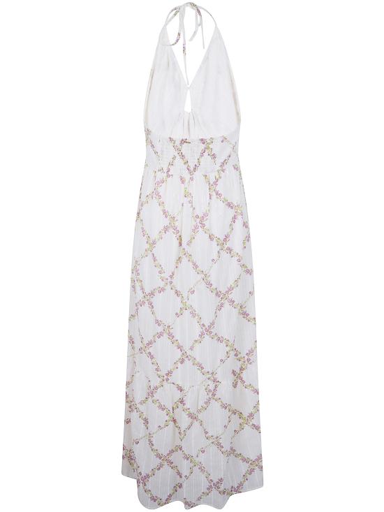 26SS 트윈셋 롱 원피스 261TT2611 13589 DELICATE GEOMETRIES PASTEL PRINT - TWINSET