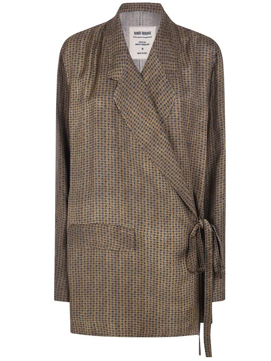 26SS 우마 왕 수트 자켓 UW6041 098 UW243 MUSTARD BLUE