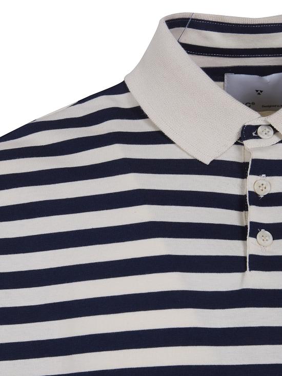 26SS 더블유오씨 폴로 티셔츠 026PO176RI BLUE BUTTER - WOC