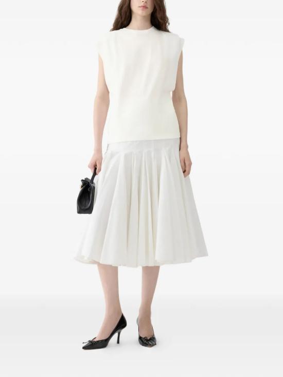 26SS 자크뮈스 탑 26ETSW00591AJ00254 100 WHITE - JACQUEMUS