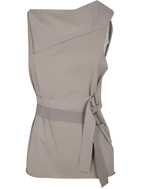 26SS 피에란토뇨가스파리 민소매 티셔츠 1T6745 PU704 DESERT