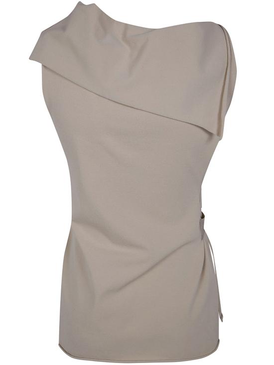 26SS 피에란토뇨가스파리 민소매 티셔츠 1T6745 PU704 DESERT - PIERANTONIOGASPARI