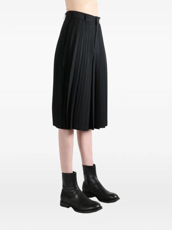 26SS 꼼데가르송 크롭 팬츠 RQ P027 BLACK - COMME DES GARCONS