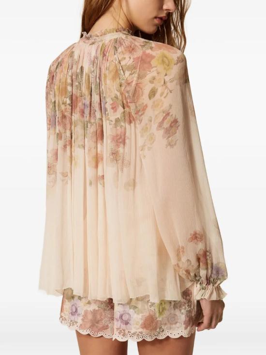 26SS 트윈셋 셔츠 261TT2562 13588 WILDFLOWERS PRINT PASTEL COLOR - TWINSET