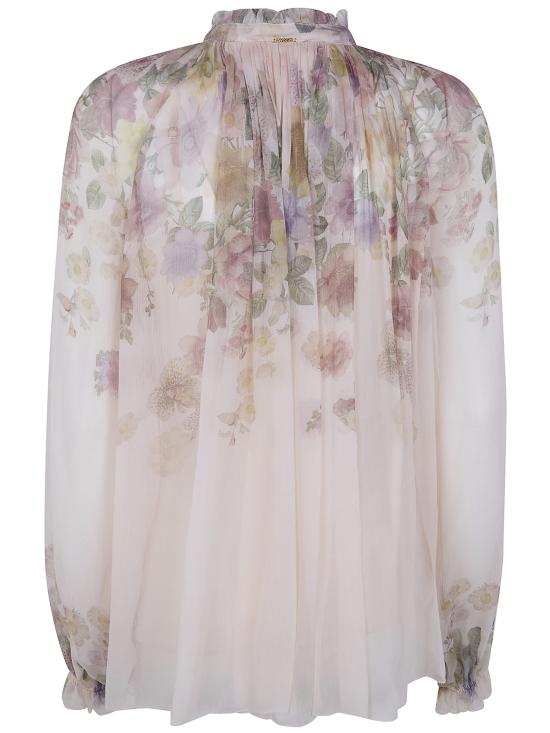 26SS 트윈셋 셔츠 261TT2562 13588 WILDFLOWERS PRINT PASTEL COLOR - TWINSET