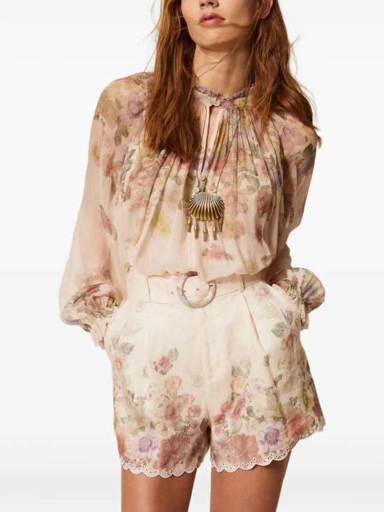 26SS 트윈셋 셔츠 261TT2562 13588 WILDFLOWERS PRINT PASTEL COLOR - TWINSET