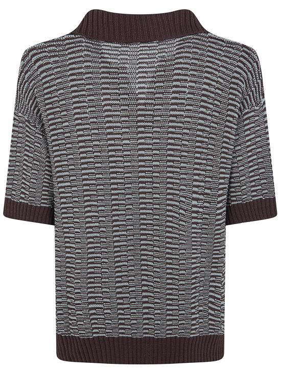 26SS 누어 폴로 티셔츠 261MYA35024 08 DARK BROWN - NUUR