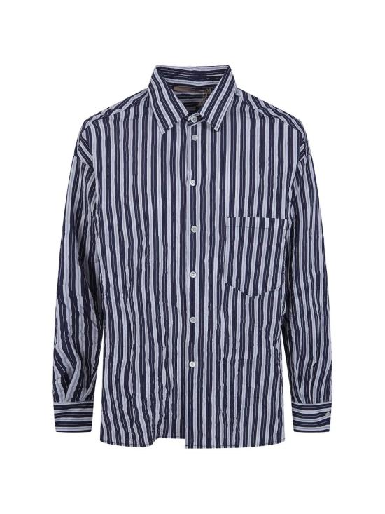 26SS 누어 반팔 셔츠 261MYA62005 10 NAVY - NUUR