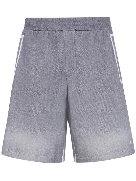 26SS 엠포리오 아르마니 숏팬츠 EM005193 AF10013 F8250 NATURAL GREY FANCY - EMPORIO ARMANI