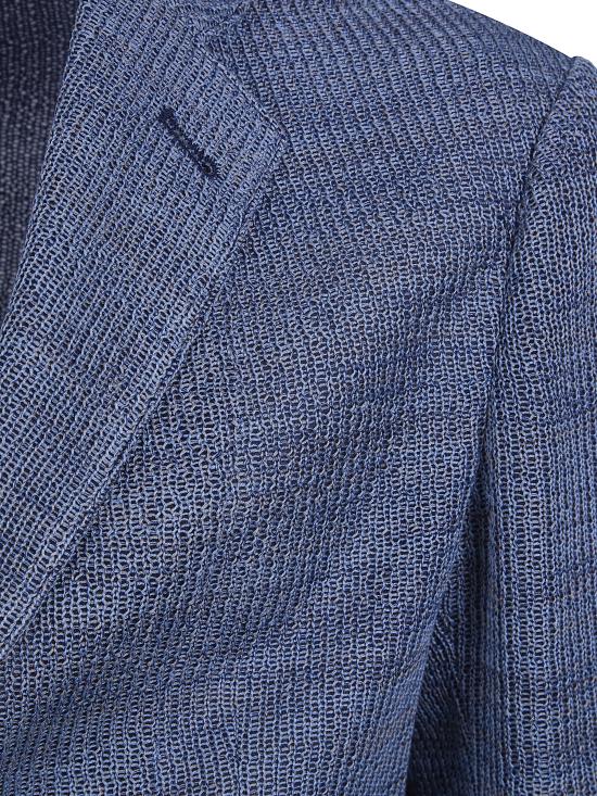 26SS 엠포리오 아르마니 수트 자켓 EM000437 AF25310 O6001 BRONZE LIGHT BLUE MELANGE - EMPORIO ARMANI