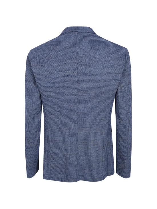 26SS 엠포리오 아르마니 수트 자켓 EM000437 AF25310 O6001 BRONZE LIGHT BLUE MELANGE - EMPORIO ARMANI