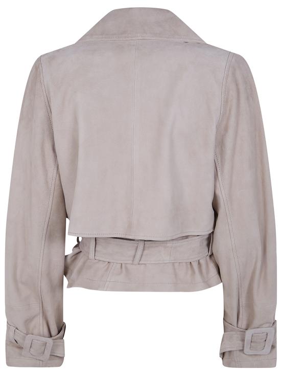 26SS 닥터 호프 가죽 자켓 8396 SUEDE C144 LIGHT BEIGE - DR HOPE