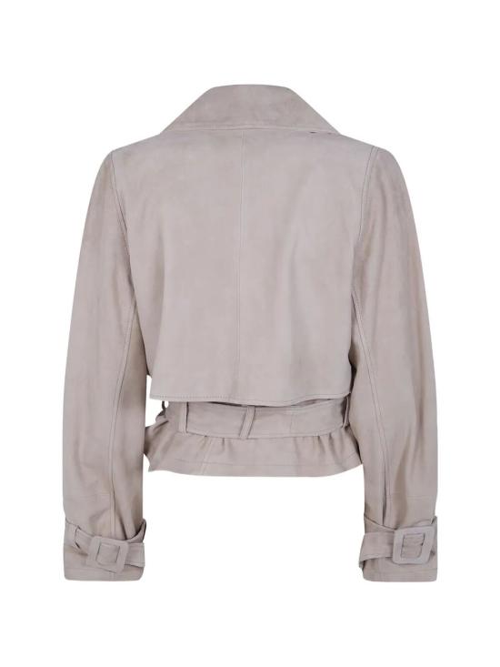 26SS 닥터 호프 가죽 자켓 8396 SUEDE C144 LIGHT BEIGE - DR HOPE