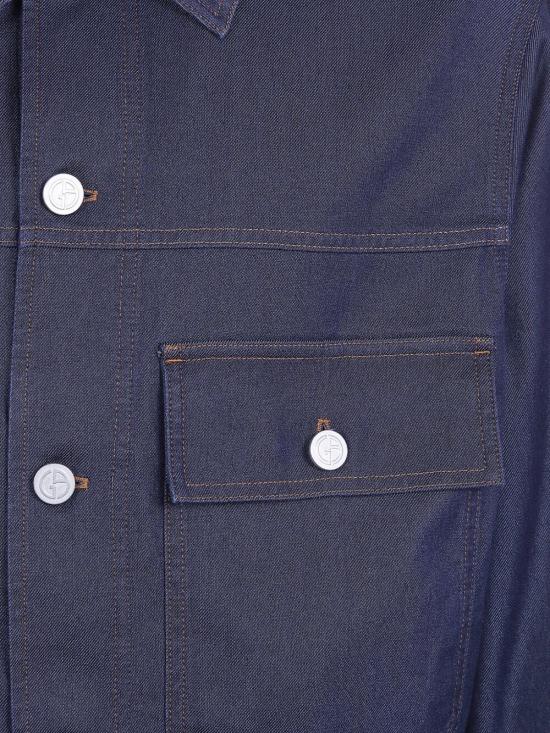 26SS 조르지오 아르마니 데님 자켓 GM003460 AF24651 MB001 LIGHT BLUE DENIM - GIORGIO ARMANI