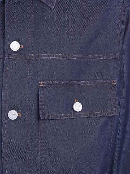 26SS 조르지오 아르마니 데님 자켓 GM003460 AF24651 MB001 LIGHT BLUE DENIM - GIORGIO ARMANI