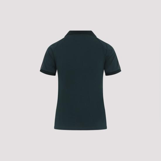 26SS 미우미우 폴로 티셔츠 MJNA19SOOO 182D F0R3V BOTTIGLIA BLU - MIU MIU