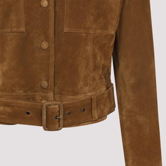 26SS 생로랑 무스탕 860867 YC2AY 2104 NOIX - SAINT LAURENT