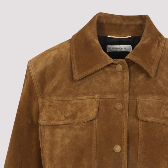 26SS 생로랑 무스탕 860867 YC2AY 2104 NOIX - SAINT LAURENT