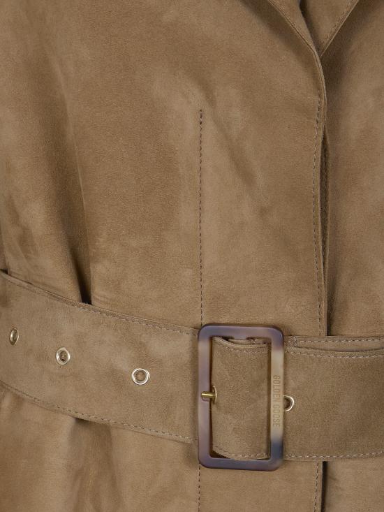 26SS 골든구스 트렌치 코트 GWP02565 P002303 15155 15155 MELLOW BUFF - GOLDEN GOOSE