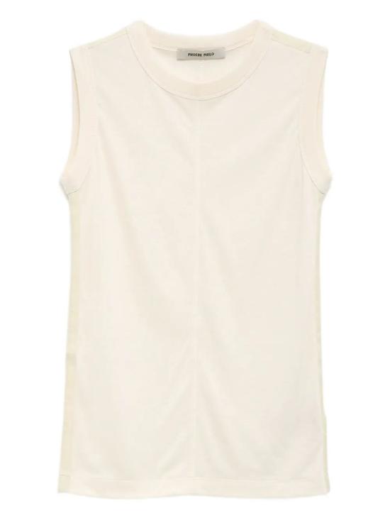 26SS 피비 파일로 민소매 티셔츠 CT122 CO3128 104IV IVORY - PHOEBE PHILO