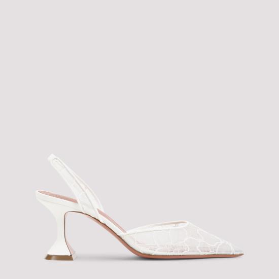 26SS 아미나 무아디 뮬/슬리퍼 16S365905HOL IVORY LACE