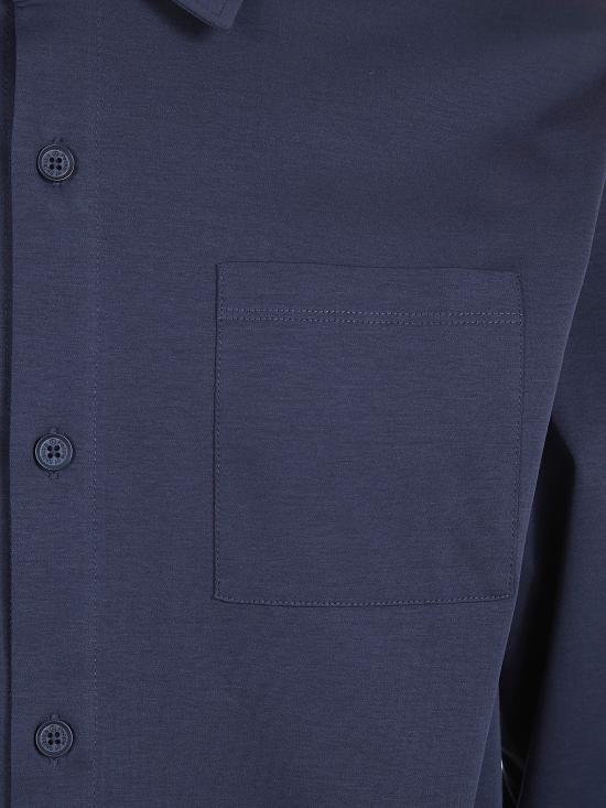 26SS 피플 긴팔 셔츠 YOGO PM444 790 NAVY BLUE - PEOPLE