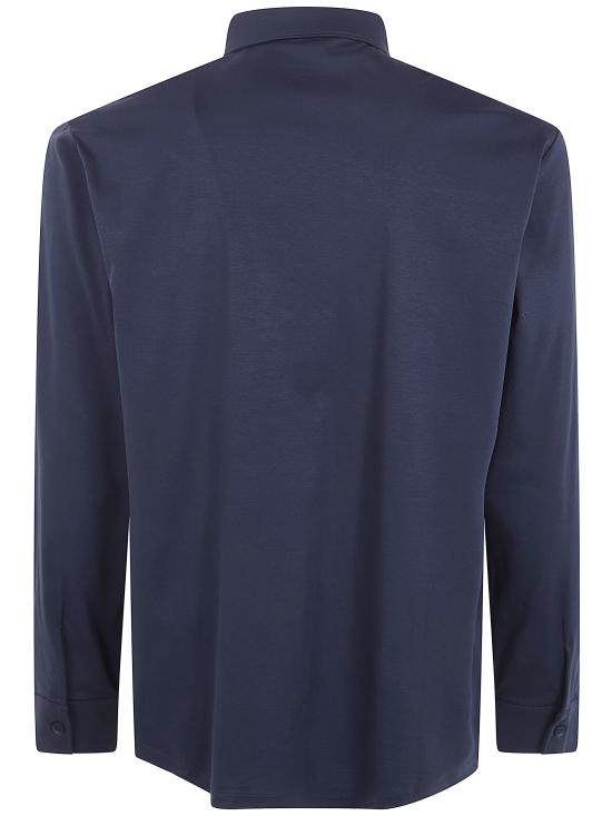 26SS 피플 긴팔 셔츠 YOGO PM444 790 NAVY BLUE - PEOPLE