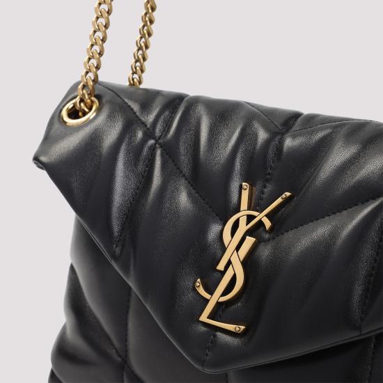 26SS 생로랑 루루 푸퍼 스몰 체인 백 577476 1EL07 1000 NERO - SAINT LAURENT