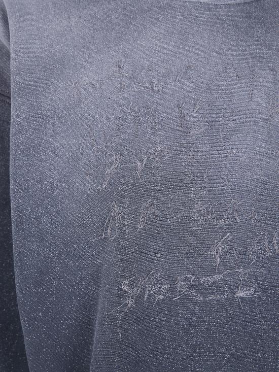 26SS 마르지엘라 후드 티셔츠 S51GU0142 S25520 972 WASHED BLACK - MAISON MARGIELA