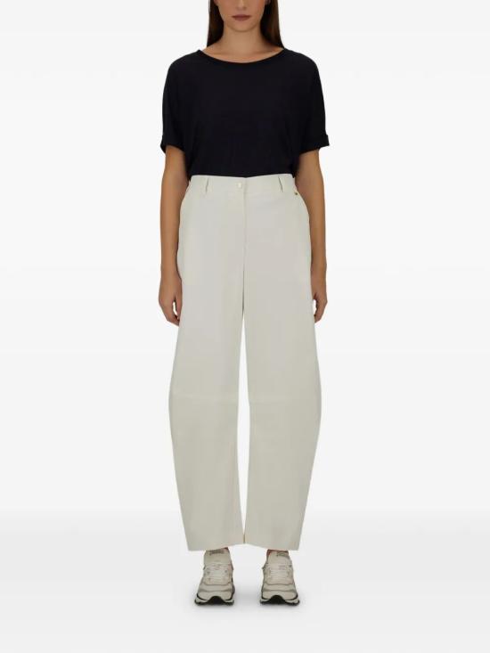 26SS 에르노 스트레이트 팬츠 PT000230D 12531 1100 WHITE - HERNO