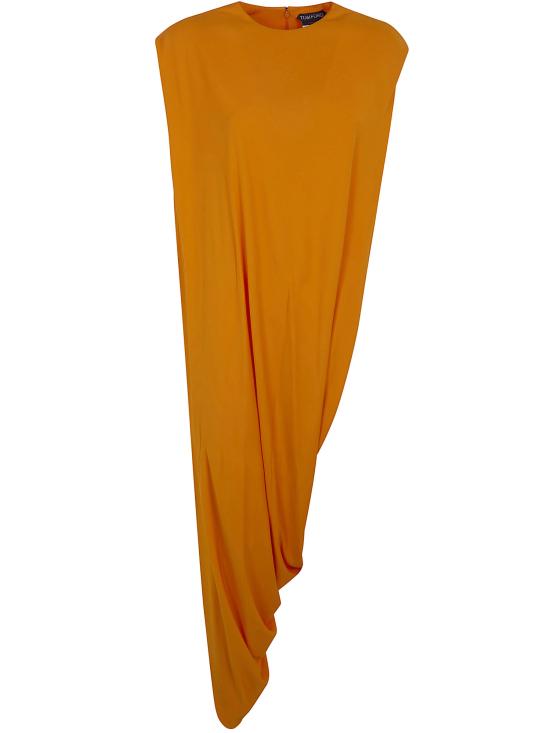 26SS 톰포드 민소매 티셔츠 TSJ647 FAX162 OAS ORANGE FLUO