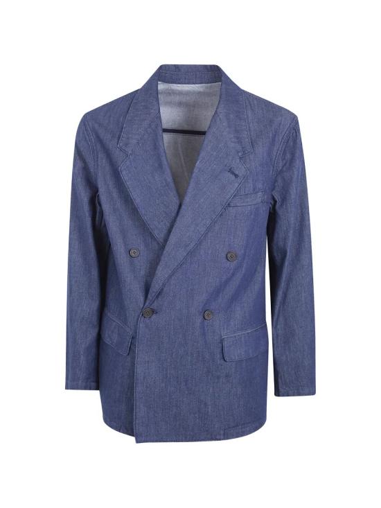 26SS 엠포리오 아르마니 수트 자켓 EM002568 AF25638 MB001 BLUE DENIM - EMPORIO ARMANI