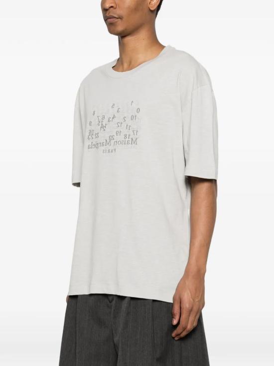 26SS 마르지엘라 반팔 티셔츠 S50GC0730 M20164 857 PEARL GREY - MAISON MARGIELA