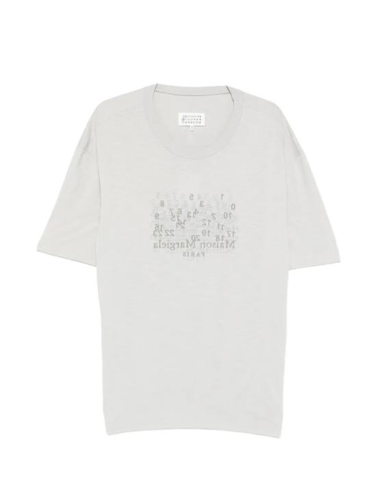 26SS 마르지엘라 반팔 티셔츠 S50GC0730 M20164 857 PEARL GREY