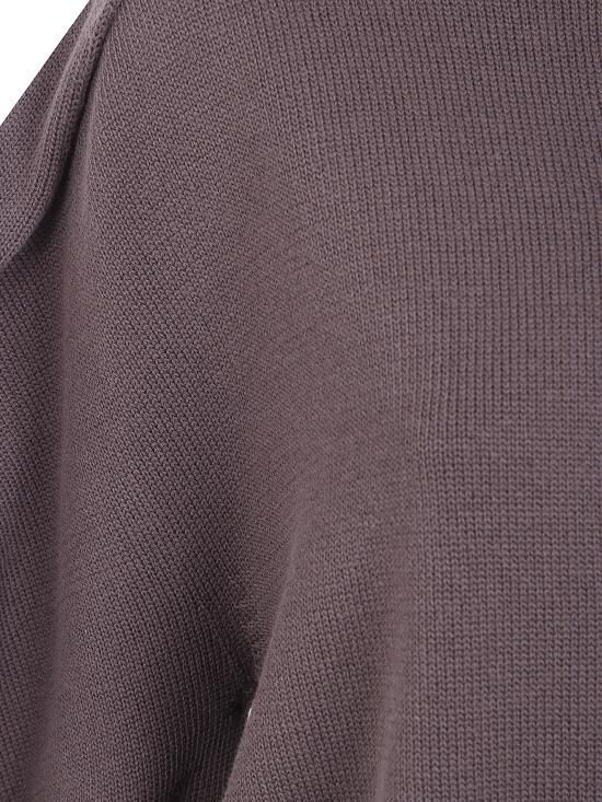 26SS 이세이 미야케 가디건 IM66KO753 45 DARK BROWN - ISSEY MIYAKE