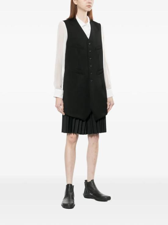 26SS 꼼데가르송 트렌치 코트 RQ V002 BLACK - COMME DES GARCONS