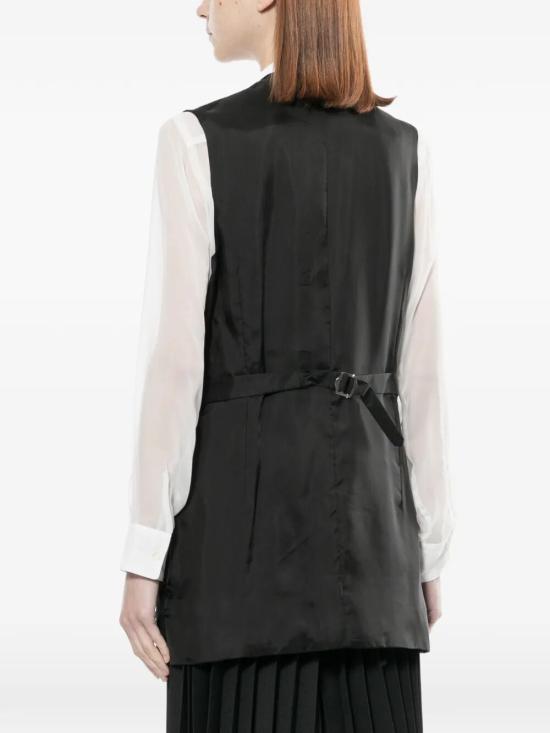 26SS 꼼데가르송 트렌치 코트 RQ V002 BLACK - COMME DES GARCONS