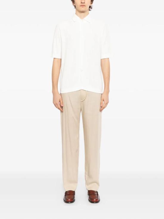 26SS 라르디니 폴로 티셔츠 PALCMC10 PA66017 100 MILK - LARDINI