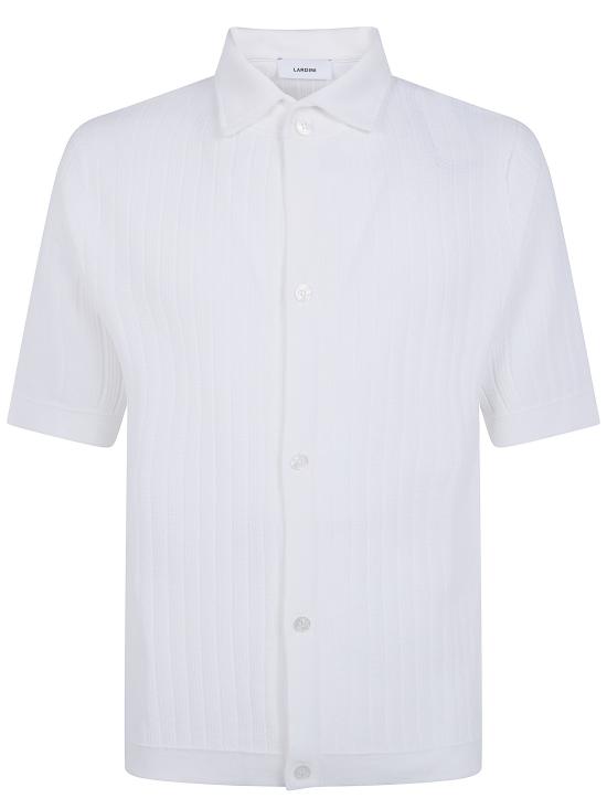 26SS 라르디니 폴로 티셔츠 PALCMC10 PA66017 100 MILK - LARDINI