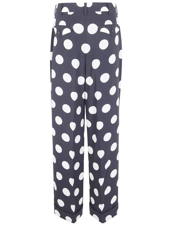 26SS 준야 와타나베 꼼데가르송 스트레이트 팬츠 JQ P033 BLACK OFF WHITE - JUNYA WATANABE COMME DES GARCONS