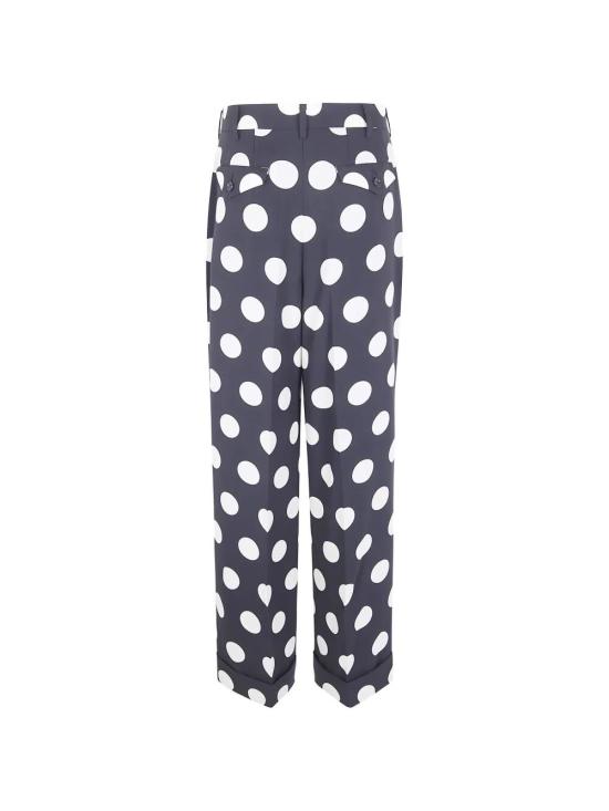 26SS 준야 와타나베 꼼데가르송 스트레이트 팬츠 JQ P033 BLACK OFF WHITE - JUNYA WATANABE COMME DES GARCONS