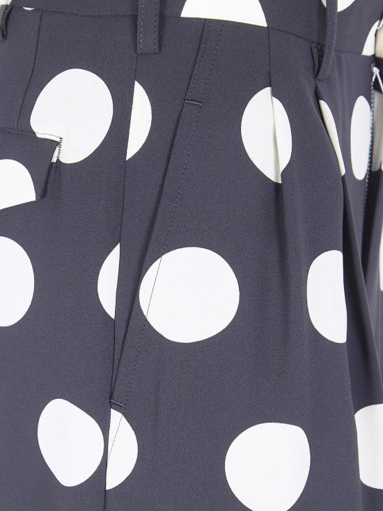 26SS 준야 와타나베 꼼데가르송 스트레이트 팬츠 JQ P033 BLACK OFF WHITE - JUNYA WATANABE COMME DES GARCONS