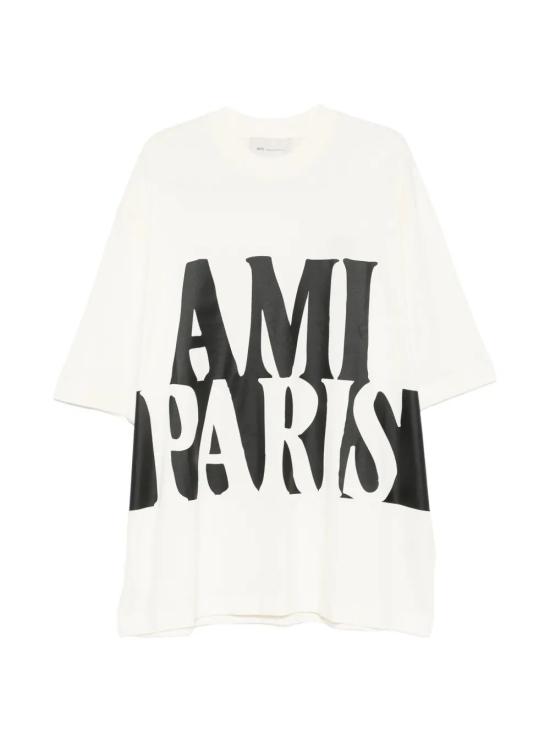 26SS 아미 반팔 티셔츠 UTS381 726 136 WHITE CREAM