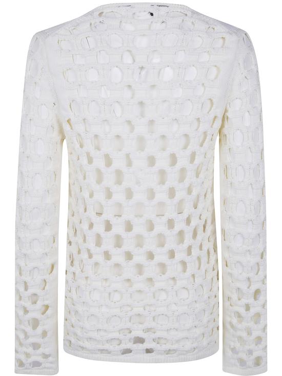 26SS 꼼데가르송 스웨터 RQ N513 OFF WHITE - COMME DES GARCONS