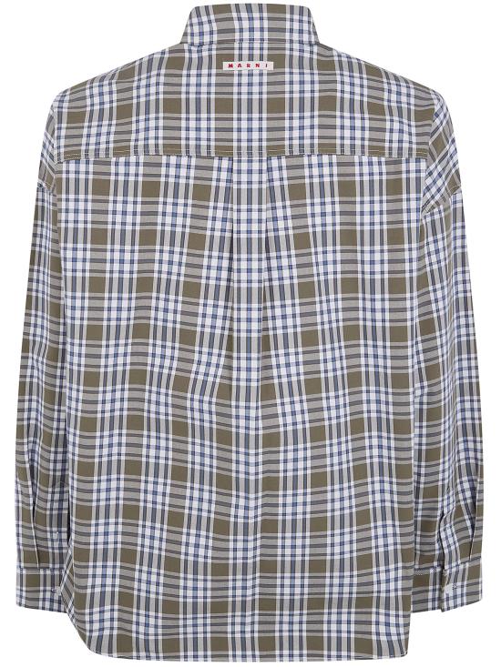 26SS 마르니 긴팔 셔츠 CUMU0375A0 UTC572 CHV36 WOODRUFF - MARNI