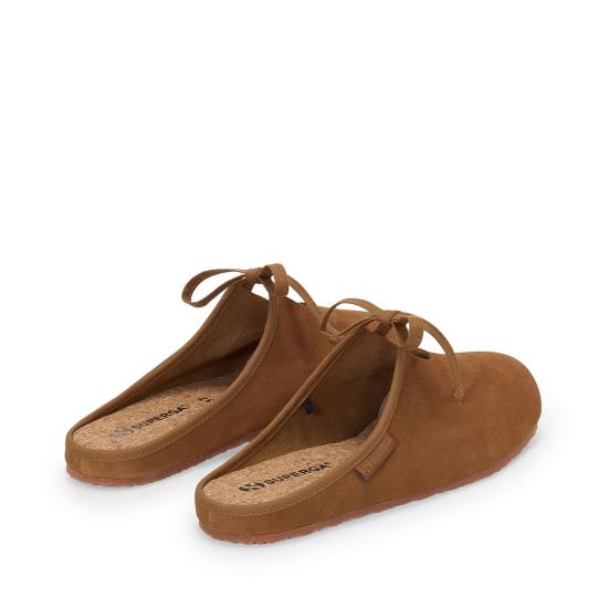 26SS 수페르가 뮬/슬리퍼 S31615W M18 BROWN BRIQUE - SUPERGA